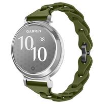 Elastinė silikoninė apyrankė, skirta Garmin Lily 2, 14 mm šviesiai žalios spalvos