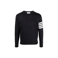 THOM BROWNE 4 Bar Crewneck Pullover MKA00-2AY1014-415 3 black