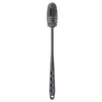 Silicone Cup Brush Cup Scrubber Glass Cleaner Kitchen Cleaning Tool Long Handle Drink Wine Glass Glass Cup Cleaning Brush pilka spalva