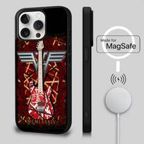 V-Van Halen 5150 Dėklas telefonui iPhone 17,16,15,14,13,12,11,Pro,Max,Plus,Mini,Air,SE Magsafe Magnetinis Belaidis Įkrovimas iPhone15plus black