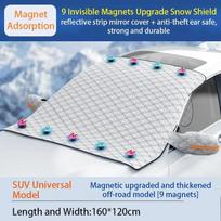 For KIA Rio Soul Sportage Ceed Sorento Cerato K2 K3 K4 K5 Car Front Windshield Sunshade Prevention Snow Shield Waterproof Cover gray