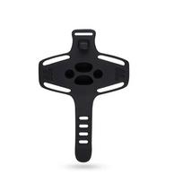 WEST BIKING Universal Silicone Bike Phone Holder Shockproof Handlebar Mount for 4-6.7 Inch MTB Road Bicycle Cycling  Accessories black