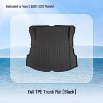 High-end TPE Floor Mats for Tesla Model Y/3 - Custom Car Accessories white