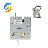 High Quality Custom Electromagnetic Lock Hot Selling Safty Electric Smart Cabinet Lock (Silver,Brass Door&parcel locker lock&Zinc Alloy) sidabras