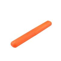Portable Dust-proof Pencil Box Tooth Brushes Protect Case Toothbrush Holder Hiking Camping oranžinė