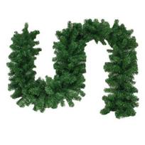 6/9ft Artificial Norfolk Pine Garland Real Touch Christmas Faux Green/Snow Frosted Cedar Pine Garland for Fireplace Table Mantle Wall L black