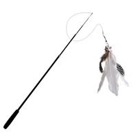 Extended telescopic cat stick 1.8m extra long fishing rod resistant to scratching feather cat toys to relieve boredom 5