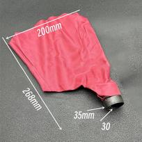 Anti Dust Cover Bag Belt Sander Parts Dust Collection Bag pink