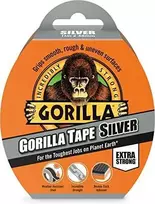Lipni Juosta - Gorilla Sidabrinis 48 mm × 11 m Sidabro spalvos