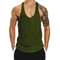 100% medvilnė Kultūrizmo prekės ženklo sportinės kelnės sporto salės marškinėliai treniruotėms Kultūrizmo tank top'as liemenė marškiniai be rankovių fitneso marškinėliai vyrams XXXL
