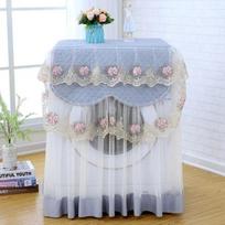 Lace Drum Washing Machine Cover Waterproof Sunscreen Dust Washing Machine Cover