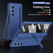 Matte PC With S Pen Front Screen Hinge Protect Case For Samsung Galaxy Z Fold 8 Ultra 7 6 5 4 3 Fold8 5G Bracket Holder Cover Galaxy Z Fold 8 Ultra