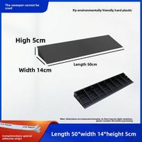 3/4/5/6/7/8/9/10CM Plastic Door Threshold Ramp Anti Slip Wedge Pad Indoor Outdoor Slope Mat for Wheelchairs and Cars Black 5CM