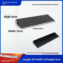 3/4/5/6/7/8/9/10CM Plastic Door Threshold Ramp Anti Slip Wedge Pad Indoor Outdoor Slope Mat for Wheelchairs and Cars Black 6CM