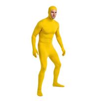Spandex Kostiumas Viso Kūno Kostiumas Kombinezonas Glaudus Kūno Kostiumas Juokingas Vaikams Suaugusiems Zentai Cosplay Kostiumai S geltona
