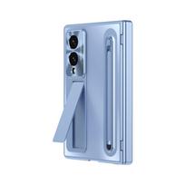For Samsung Galaxy Z Fold 8 Fold 8 Ultra Case With Pen Armor Shockproof Magnetic Kickstand 360 Full Protection Folding Case Galaxy Z Fold 8 mėlyna
