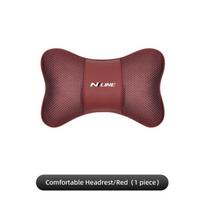 High-end Car Seat Headrest Memory Foam Comfort Pillow Auto Interior For Hyundai NLINE I30 I20 I10 Venue Tucson Genesis Getz IX35 E1