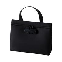Zip Closure Portable Locking Pouch Combination Lock Security Document Bag  Outdoor Activities S