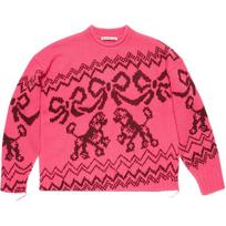 Acne Studios Jacquard Jumper A60560-ALW S brown