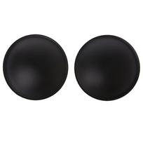 Speaker Accessories Loudspeaker Dome Dust Cap Paper Dust Cap Woofer Cone Cover Speaker Dust Cap 38x8mm black