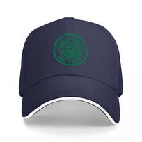 Boston Celtics Logo Black Baseball Cap with Green Embroidered Shamrock Design for Fans and Casual Wear One Size blue