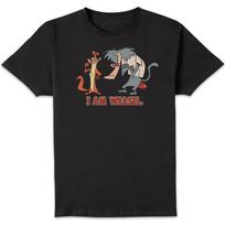 I Am Weasel Characters Men's T-Shirt - Black S gray
