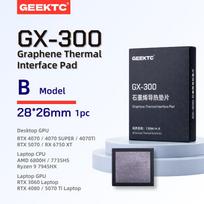 GEEKTC GX-300 Graphene Thermal Pad, 130 W/m·K Ultra-Soft Thermal Interface Pad for CPU, GPU, Laptop & Desktop PC GX300