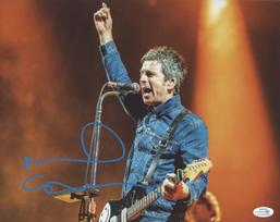 Noel Gallagher Autographed Signed 11x14 Photo Oasis RACC