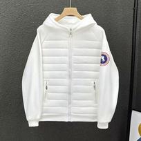 26 Cross-border high-quality trend pony ring side printing spring hooded warm lightweight cotton jacket 3XL