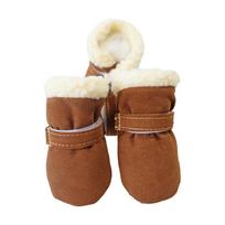 4pcs Winter Dog Shoes Waterproof Shoes For Medium Dogs Winter Boots For Small Dogs Warm Chihuahua Teeth Puppy Socks Yorkshire 2 4 S