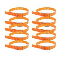 Garmin Astro T5mini/TT15mini GPS Dog Collar Transmitter Antenna with New Belt Width 1.9cm for Small Dogs 3 1.9cm 10pcs orange