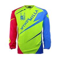 GASGAS Motorcycle Racing Motocross T-shirt Quick-drying Bicycle off-road clothing Man Long Sleeve Top Bicycle riding suit XL blue