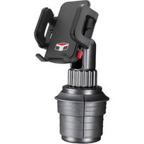 Tuff Tech Cradle Cup Mount Phone Holder, Fits Most Smartphones Medium to Large black
