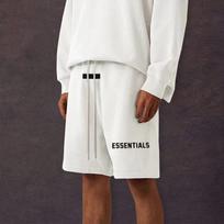 FOG FEAR OF GOD ESSENTIALS Mens Womens Shorts Loose Fit Streetwear Casual M balta