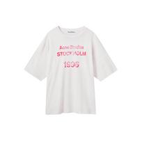 Acne Studios Stockholm 1996 Stamp T-shirt BL0319-ACA L white
