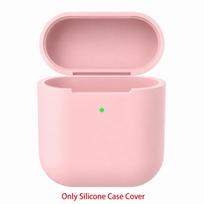 Dust Proof Ultra Thin Silicone Case Cover Wireless Earphones Pouch Protective Skin Sleeve Protector white
