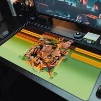 Hawthorn Football Club Mouse Pad Large Gaming Table Cushion Nonslip Laptop Tablet Big Mousepad Xxl Mat Mini Pc Playmat With Lock Edge 30cmx60cm(11.8x23.6inch)