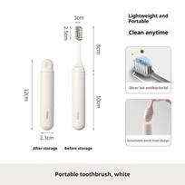 Travel Folding Soft Hair Toothbrush Dust-Proof Small Head Toothbrush Portable Toothbrush For Business Trips And Family Use