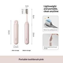 Travel Folding Soft Hair Toothbrush Dust-Proof Small Head Toothbrush Portable Toothbrush For Business Trips And Family Use