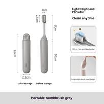Travel Folding Soft Hair Toothbrush Dust-Proof Small Head Toothbrush Portable Toothbrush For Business Trips And Family Use