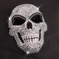 Meier Hot-selling European and American new diamond masks, Halloween dance party fashion masks diamond skull
