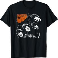 The Beatles Rubber Soul T-Shirt S black
