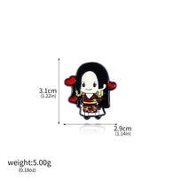 Pirate King Brooch - Hot Selling One Piece Straw Hat Crew Zoro Ace Badge black