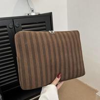 Soft Interior Corduroy Laptop Sleeve 11-14 Inch Tablet Laptop Case Laptop Case Bag  For Work School 14 inches kava