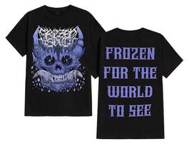 Frozen Soul Frost Lich Shirt - Frozen Soul Band Tee - Frozen Soul T-shirt Hoodie - Frost Lich Shirt - Death metal band shirt XL blue