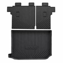 For JETOUR T2 Traveller 2023-2026 5-Seater One-Piece TPE Trunk Mat Rear Seat Back Cargo Liner All-Weather Boot Protector