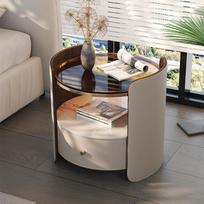 Luxury Nordic Nightstand Aesthetic Storage Drawers Italian Bedside Table Modern Simple Mesita De Noche Bedroom Furniture