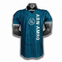 Ajax 1995-96 Išvykos Retro Futbolo Marškinėliai Benny McCarthy 17 Litmanen 10 Trumpomis Rankovėmis Ilgas Futbolo Marškinėlis Large
