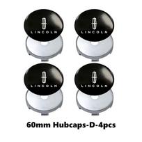 4pcs Car Wheel Hub Protective Cover Universal Anti-Dust Center Cap For Lincoln MKZ MKX MKC MKT MKS Navigator Continental Q1