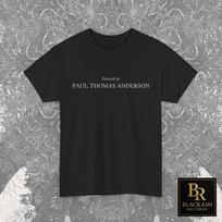Directed by Paul Thomas Anderson Shirt Gift, Cinephile Black T-Shirt, Director Gift Tee for Movie Lover S gray